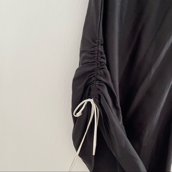 Dannijo Silk Ruched Slip Dress - Picture 8 of 9